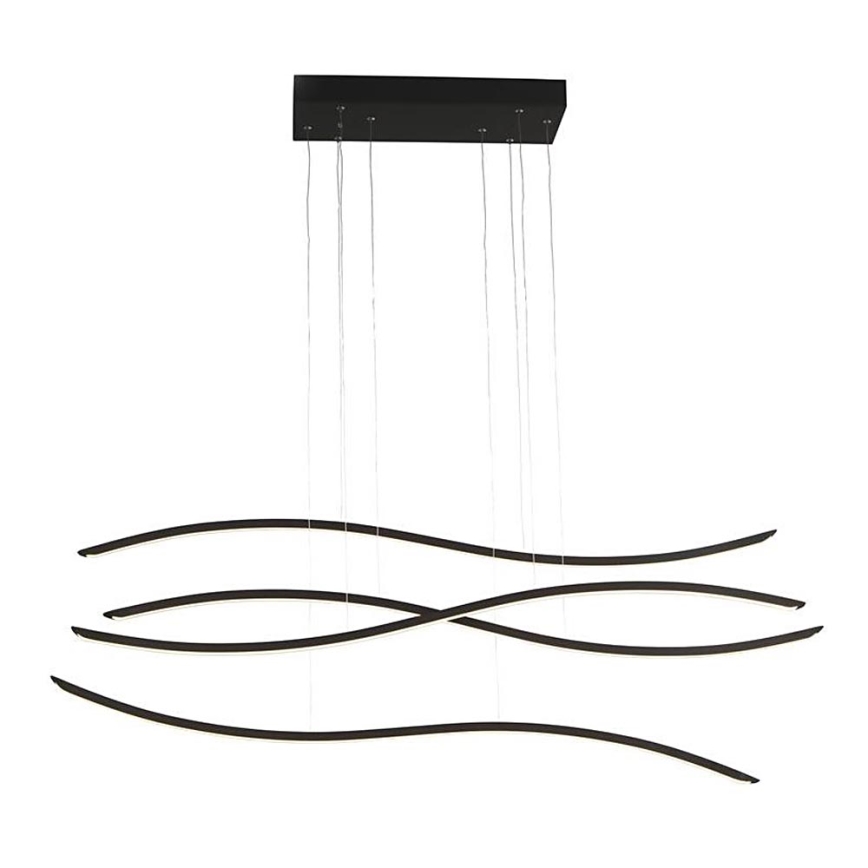 Azzardo AZ2912 - Candelabro suspenso LED com regulação WAVES 4xLED/70W/230V