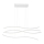 Azzardo AZ2913 - Candelabro num fio fosco LED WAVES 1xLED/70W/230V
