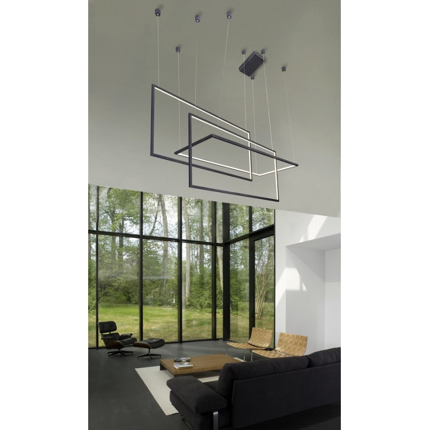 Azzardo AZ2914 - Lustre LED dimmerável em cabo METRIC LED/135W/230V