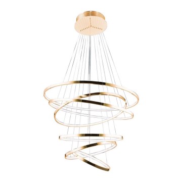 Azzardo AZ2921 - Candelabro num fio fosco LED WHEEL 6xLED/140W/230V