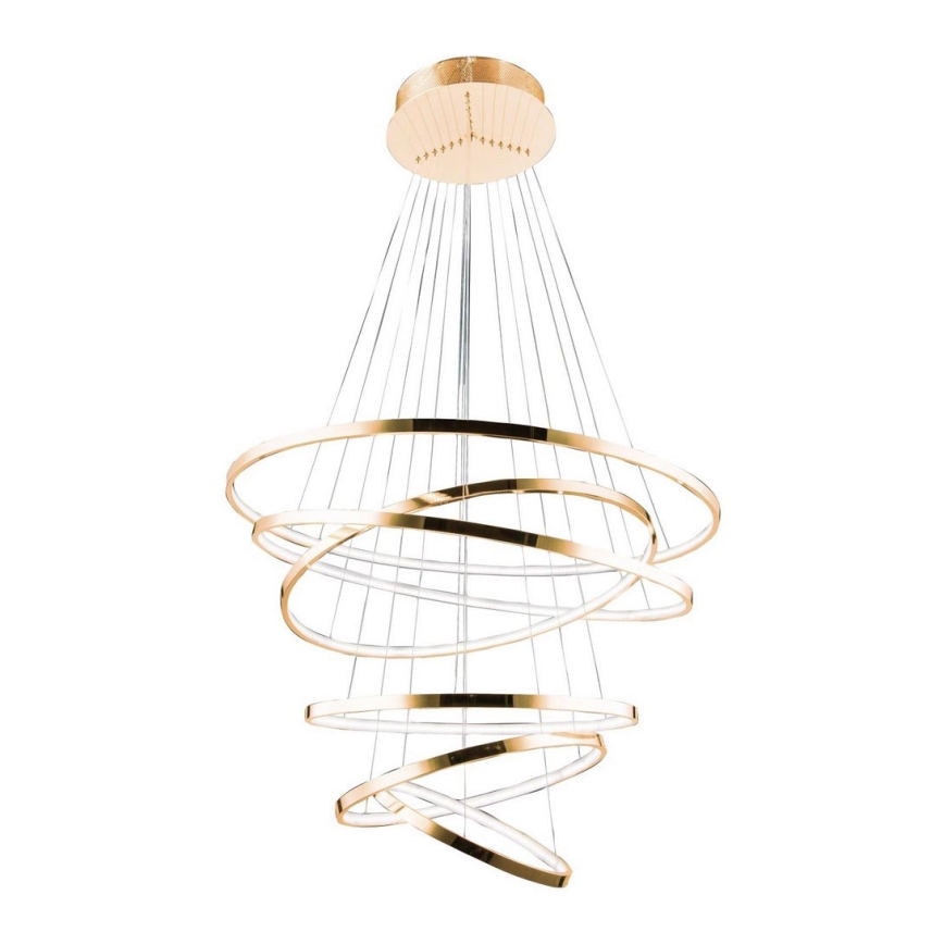 Azzardo AZ2921 - Candelabro num fio fosco LED WHEEL 6xLED/140W/230V