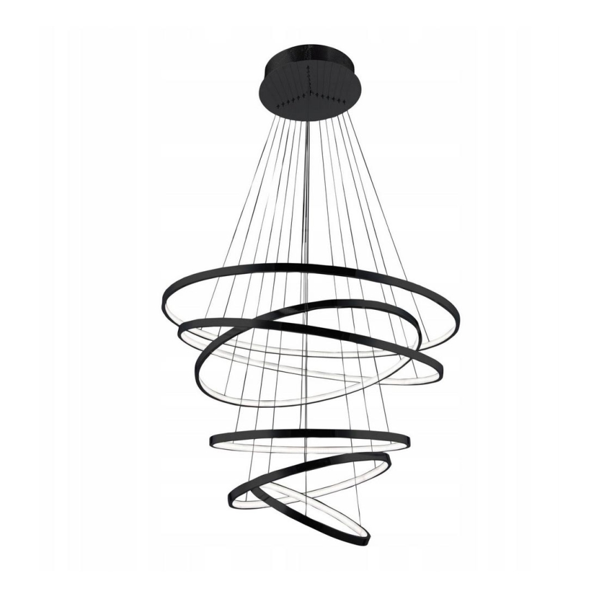 Azzardo AZ2923 - Candelabro num fio fosco LED WHEEL 6xLED/140W/230V