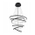 Azzardo AZ2923 - Candelabro num fio fosco LED WHEEL 6xLED/140W/230V