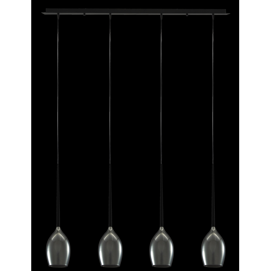 Azzardo AZ2938 - Candelabro num fio IZZA 4xE14/40W/230V