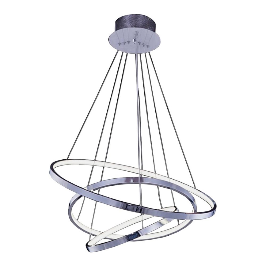 Azzardo AZ2989 - Candelabro suspenso LED com regulação WHEEL LED/80W/230V