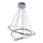 Azzardo AZ2989 - Candelabro suspenso LED com regulação WHEEL LED/80W/230V