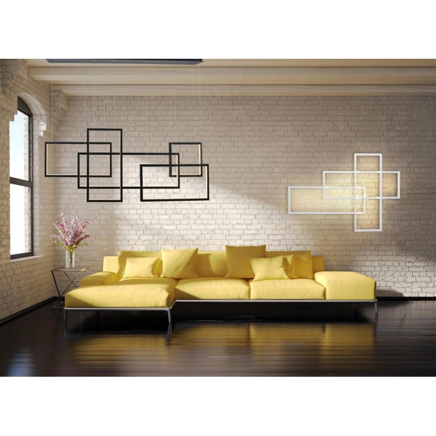 Azzardo AZ2994 - Iluminação de parede LED com regulação QUADRATUS 3xLED/80W/230V