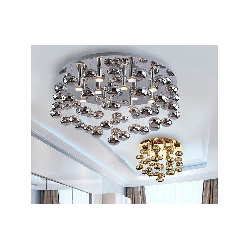 Azzardo AZ3072 - Luz de teto LUVIA 6xGU10/40W/230V