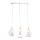 Azzardo AZ3075 - Candelabro num fio AMBER 3xG9/40W/230V