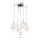 Azzardo AZ3076 - Candelabro num fio AMBER 5xG9/40W/230V