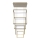 Azzardo AZ3140 - Candelabro suspenso LED com regulação OPERA LED/329W/230V dourado