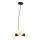 Azzardo AZ3171 - Candelabro num fio POPE 3xE27/40W/230V