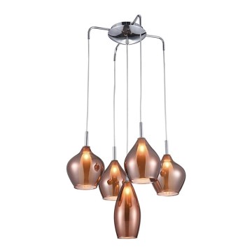 Azzardo AZ3172 - Candelabro num fio MILANO 5xG9/40W/230V