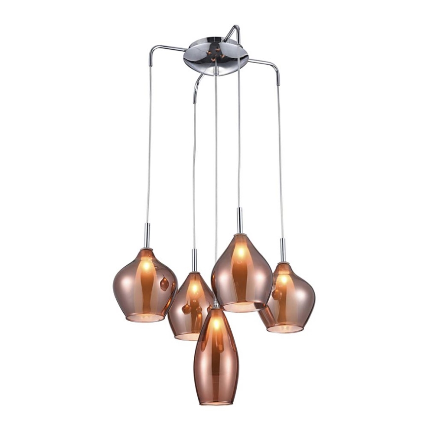 Azzardo AZ3172 - Candelabro num fio MILANO 5xG9/40W/230V