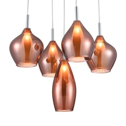 Azzardo AZ3172 - Candelabro num fio MILANO 5xG9/40W/230V
