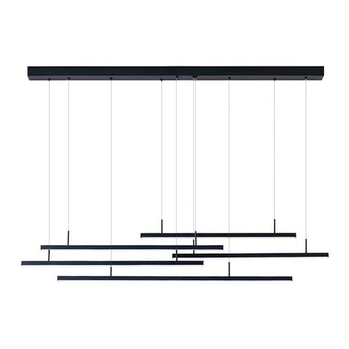 Azzardo AZ3184 - Candelabro suspenso LED com regulação MERLO LED/49W/230V