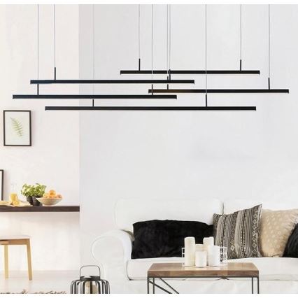 Azzardo AZ3184 - Candelabro suspenso LED com regulação MERLO LED/49W/230V