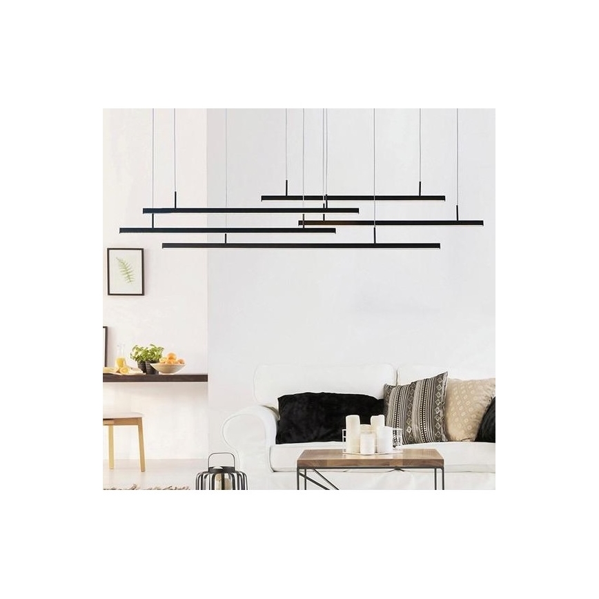 Azzardo AZ3184 - Candelabro suspenso LED com regulação MERLO LED/49W/230V