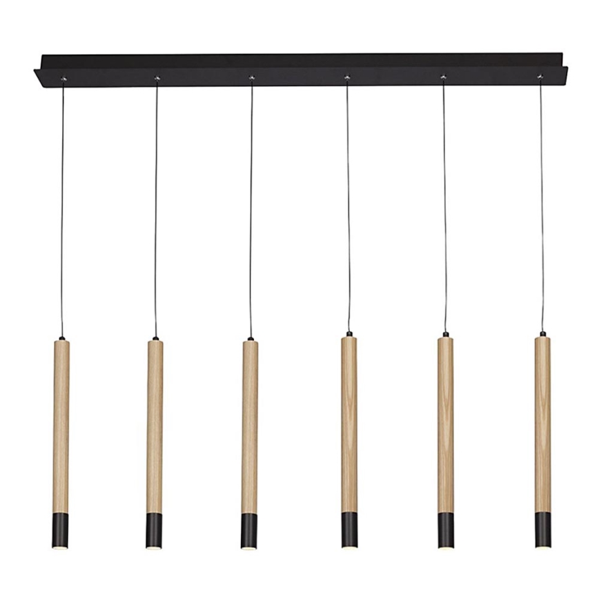 Azzardo AZ3340 - Candelabro num fio LED IZOLDA 6xLED/5W/230V