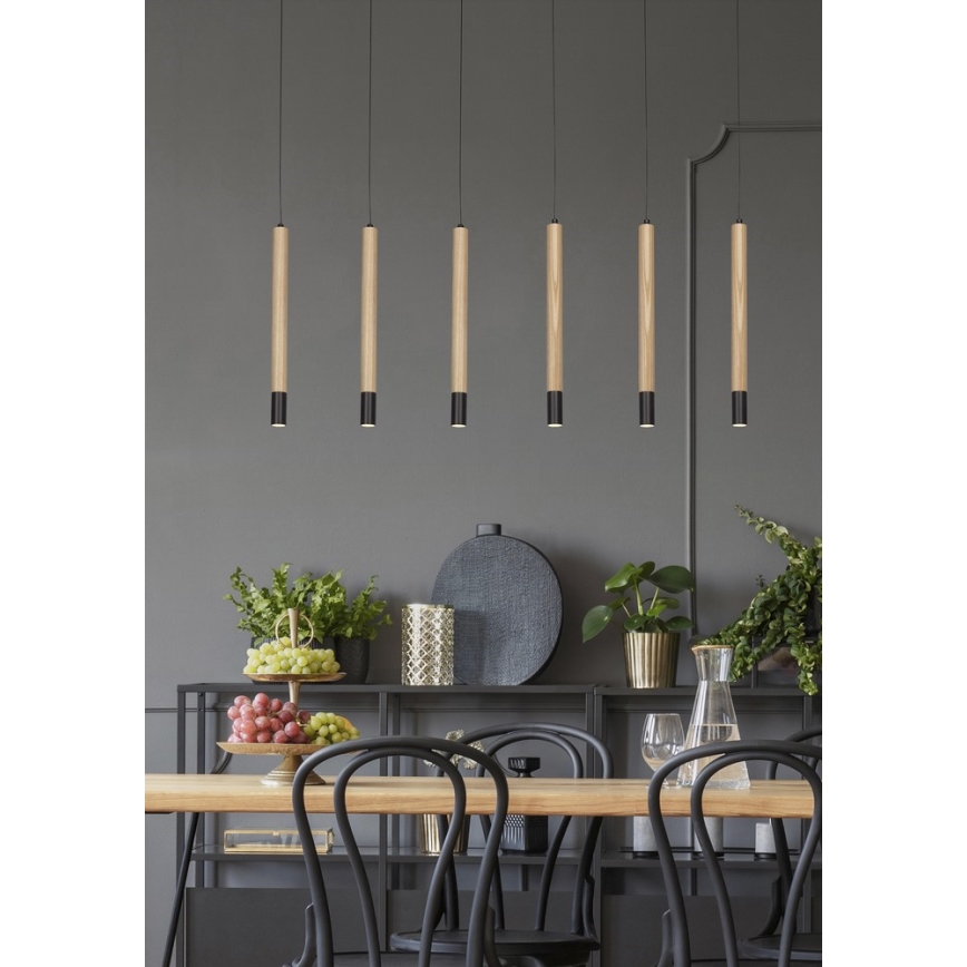 Azzardo AZ3340 - Candelabro num fio LED IZOLDA 6xLED/5W/230V