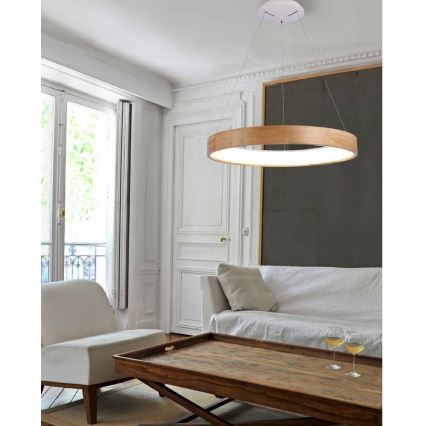 Azzardo AZ3344 - Candelabro suspenso LED SILVAM LED/30W/230V