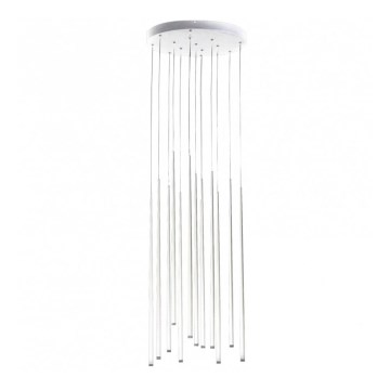 Azzardo AZ3421 - Candelabro pendurado LED LOUISE 12xLED/3W/230V branco