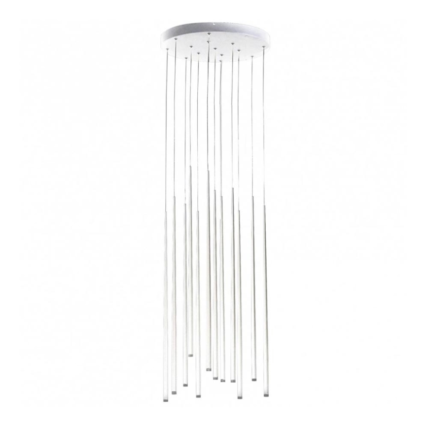 Azzardo AZ3421 - Candelabro pendurado LED LOUISE 12xLED/3W/230V branco