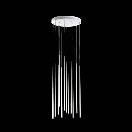 Azzardo AZ3421 - Candelabro pendurado LED LOUISE 12xLED/3W/230V branco