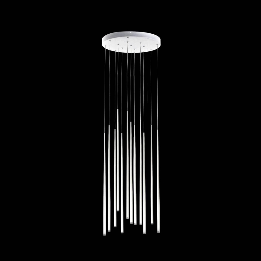 Azzardo AZ3421 - Candelabro pendurado LED LOUISE 12xLED/3W/230V branco