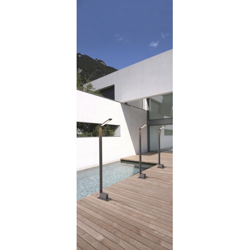 Azzardo AZ3482 - Candeeiro LED de exterior AGAPE LED/6W/230V IP54
