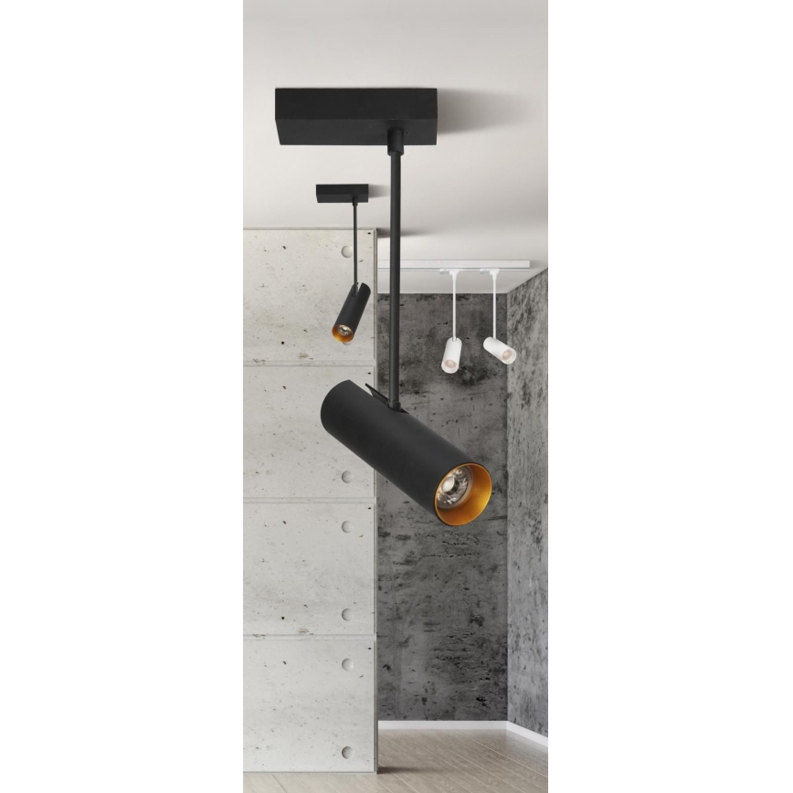 Azzardo AZ3518 - Candelabro pendente LENS 1xGU10/35W/230V