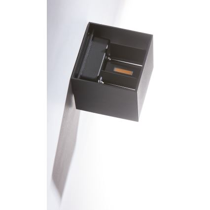 Azzardo AZ4148 - Iluminação de parede exterior LED GAMBINO 2xLED/3W/230V IP54
