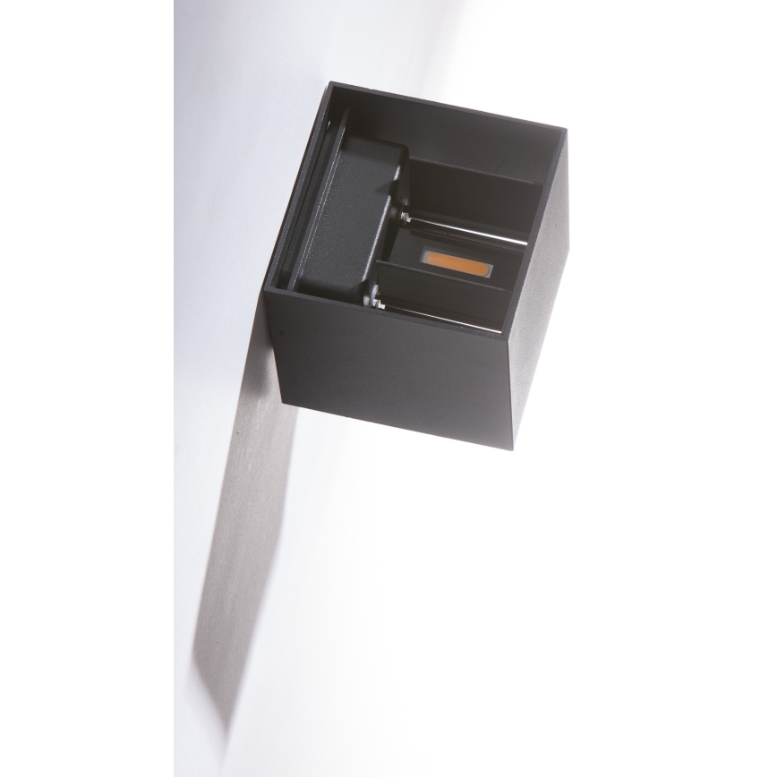 Azzardo AZ4148 - Iluminação de parede exterior LED GAMBINO 2xLED/3W/230V IP54