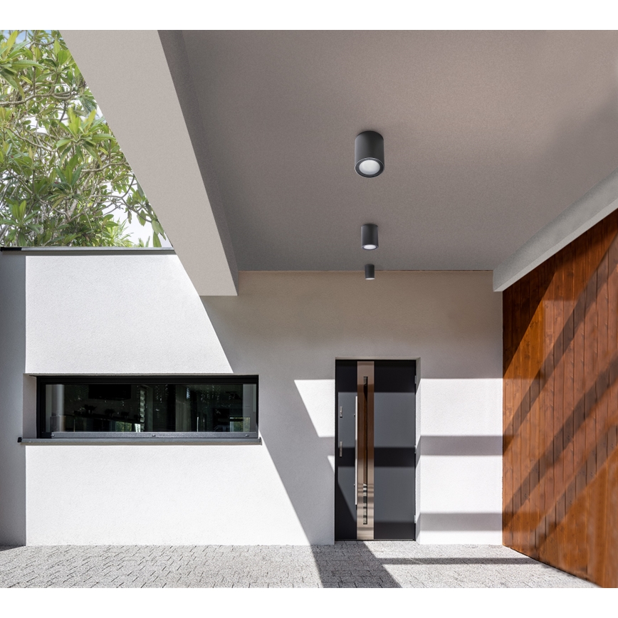 Azzardo AZ4216 - Foco exterior PAPIKO 1xGU10/50W/230V IP65 preto