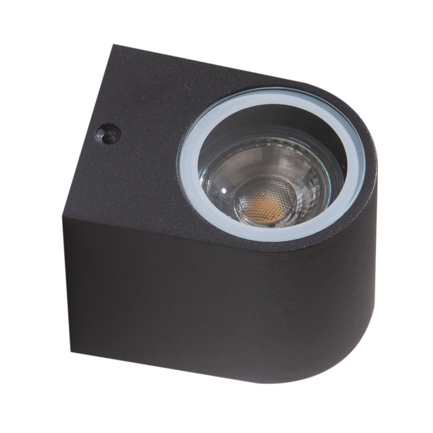Azzardo AZ4265 - Iluminação de parede exterior RIMINI 1xGU10/35W/230V IP54 redonda