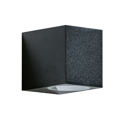 Azzardo AZ4267 - Iluminação de parede exterior RIMINI 1xGU10/35W/230V IP54 quadrada