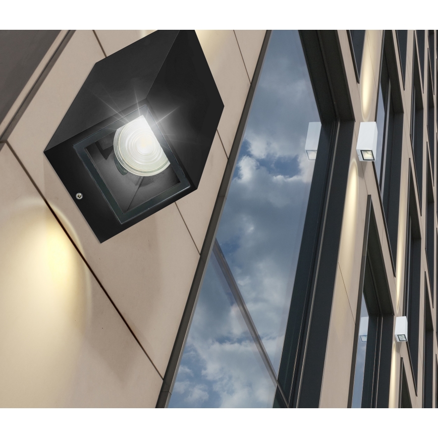 Azzardo AZ4269 - Iluminação de parede exterior JAKE 2xGU10/35W/230V IP54