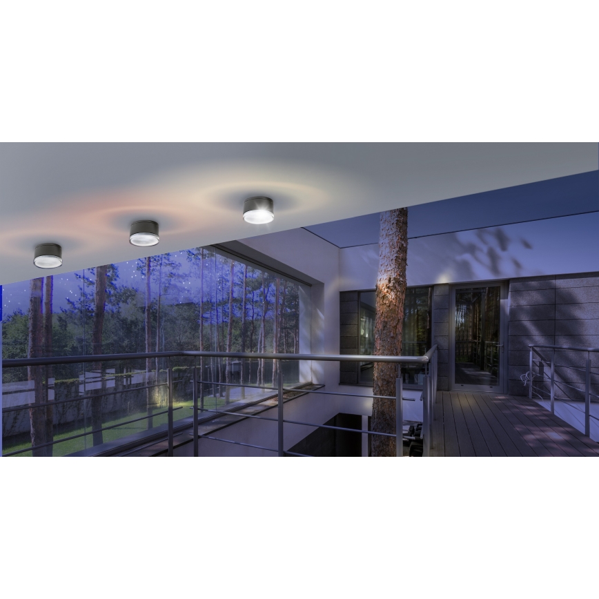 Azzardo AZ4333 - Iluminação de teto exterior LED APULIA LED/10W/230V IP54