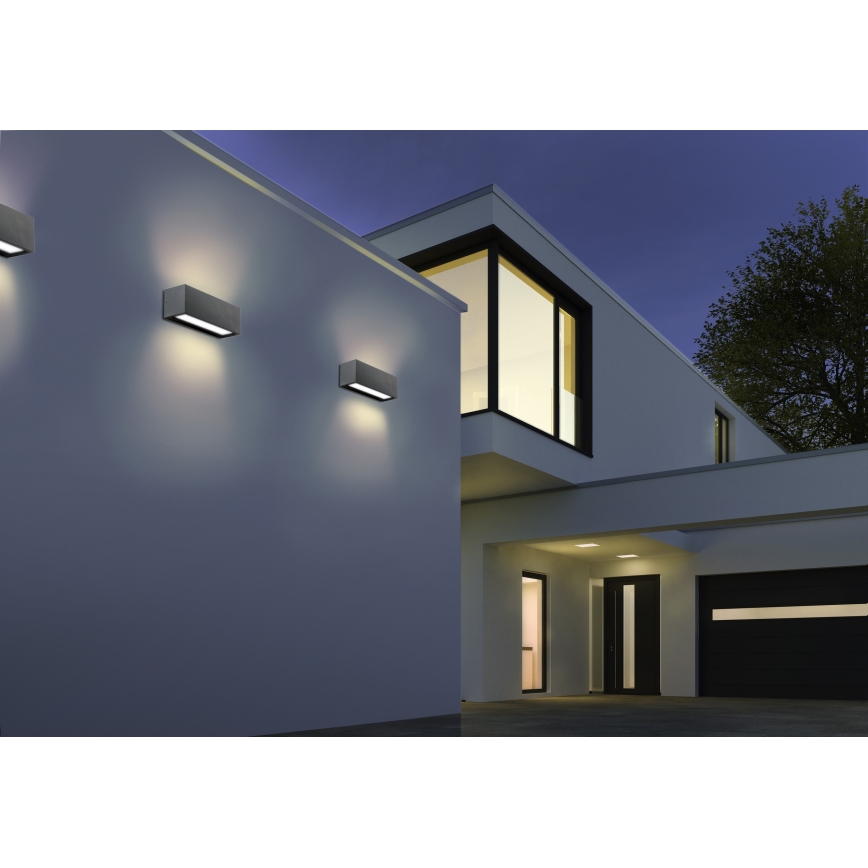 Azzardo AZ4350 - Iluminação de parede exterior VENTA 1xE27/18W/230V IP54