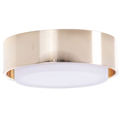 Azzardo AZ4390 - Foco de encastrar de casa de banho LED KASTORIA 7W/230V IP44 dourado