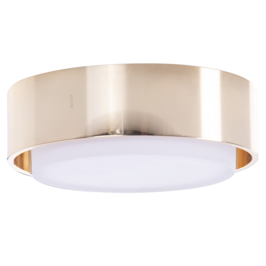 Azzardo AZ4390 - Foco de encastrar de casa de banho LED KASTORIA 7W/230V IP44 dourado