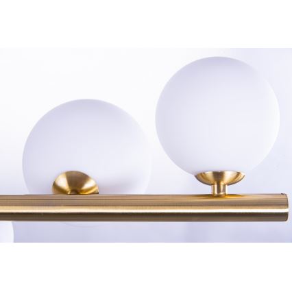 Azzardo AZ4409 - Candelabro suspenso SYBILLA 7xG9/25W/230V cobre