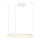 Azzardo AZ4959 - Candelabro suspenso LED com regulação HALO LED/56W/230V diâmetro 80 cm branco