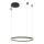 Azzardo AZ4968 -Candelabro suspenso LED com regulação HALO LED/47W/230V diâmetro 60 cm preto