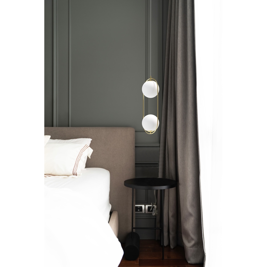 Azzardo AZ4981 - Candelabro suspenso COCO 1xG9/50W/230V