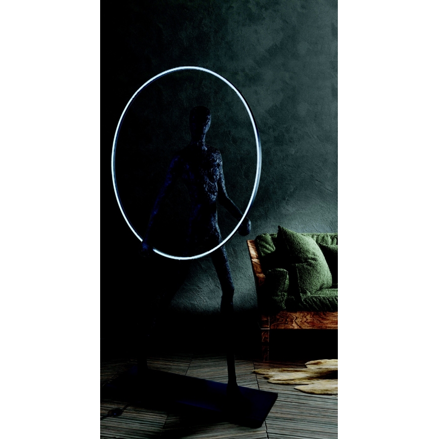 Azzardo AZ4984 - Candeeiro de chão LED ATLAS LED/30W/230V 214 cm resina
