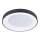 Azzardo AZ4987 - Iluminação de teto LED SANTANA LED/30W/230V preto