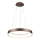 Azzardo AZ4998 - Candelabro suspenso LED SANTANA LED/30W/230V castanho