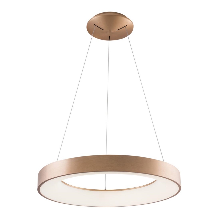 Azzardo AZ5000 - Candelabro suspenso LED SANTANA LED/30W/230V dourada