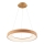 Azzardo AZ5006 - Candelabro suspenso LED SANTANA LED/30W/230V castanho